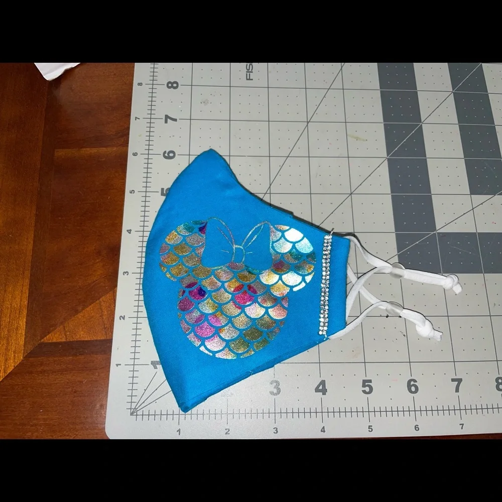 Disney Mickey mouse mermaid face mask